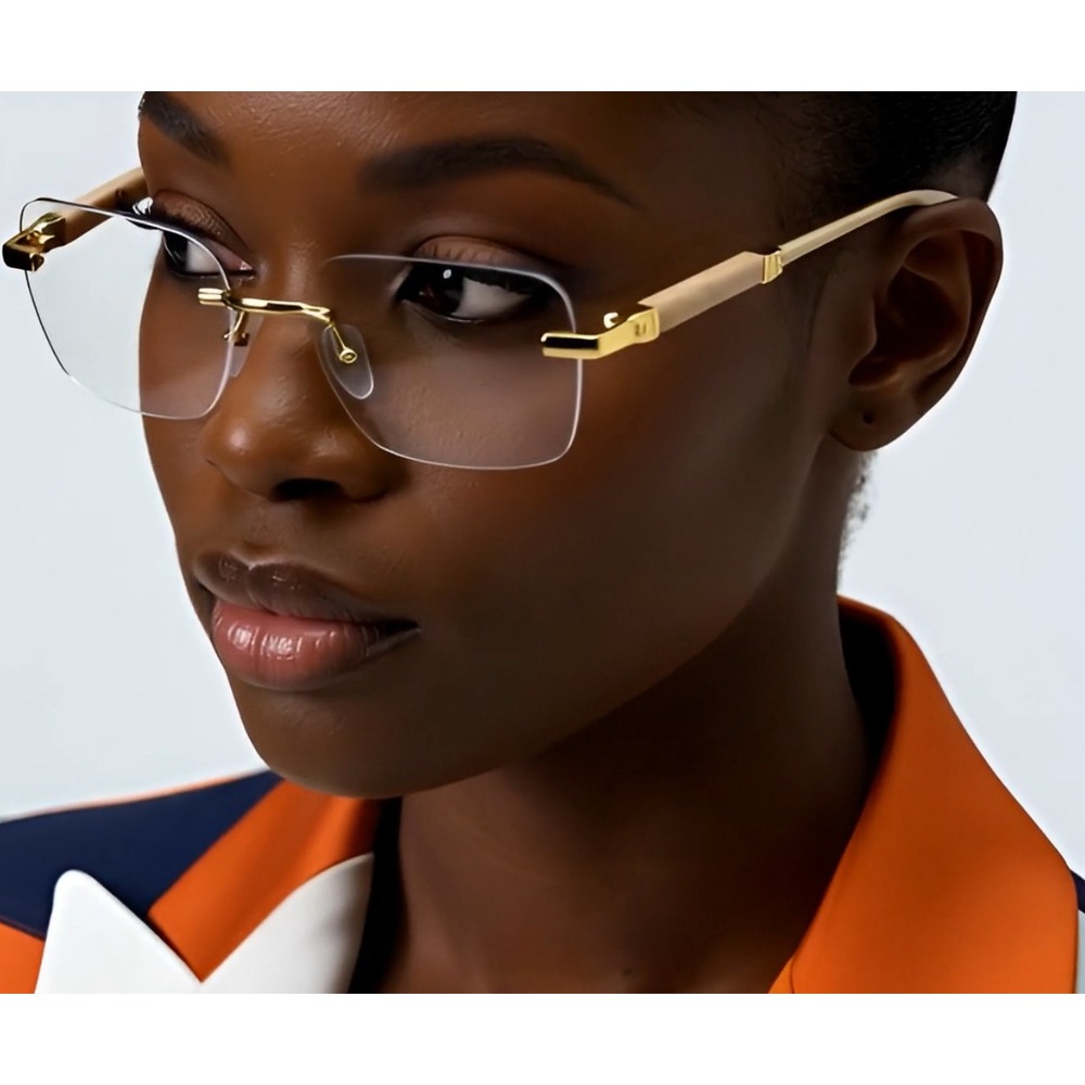 Chic Sunglasses Sophistication‎ Clear Lens Women Fashion Eyewear Casual Trendy